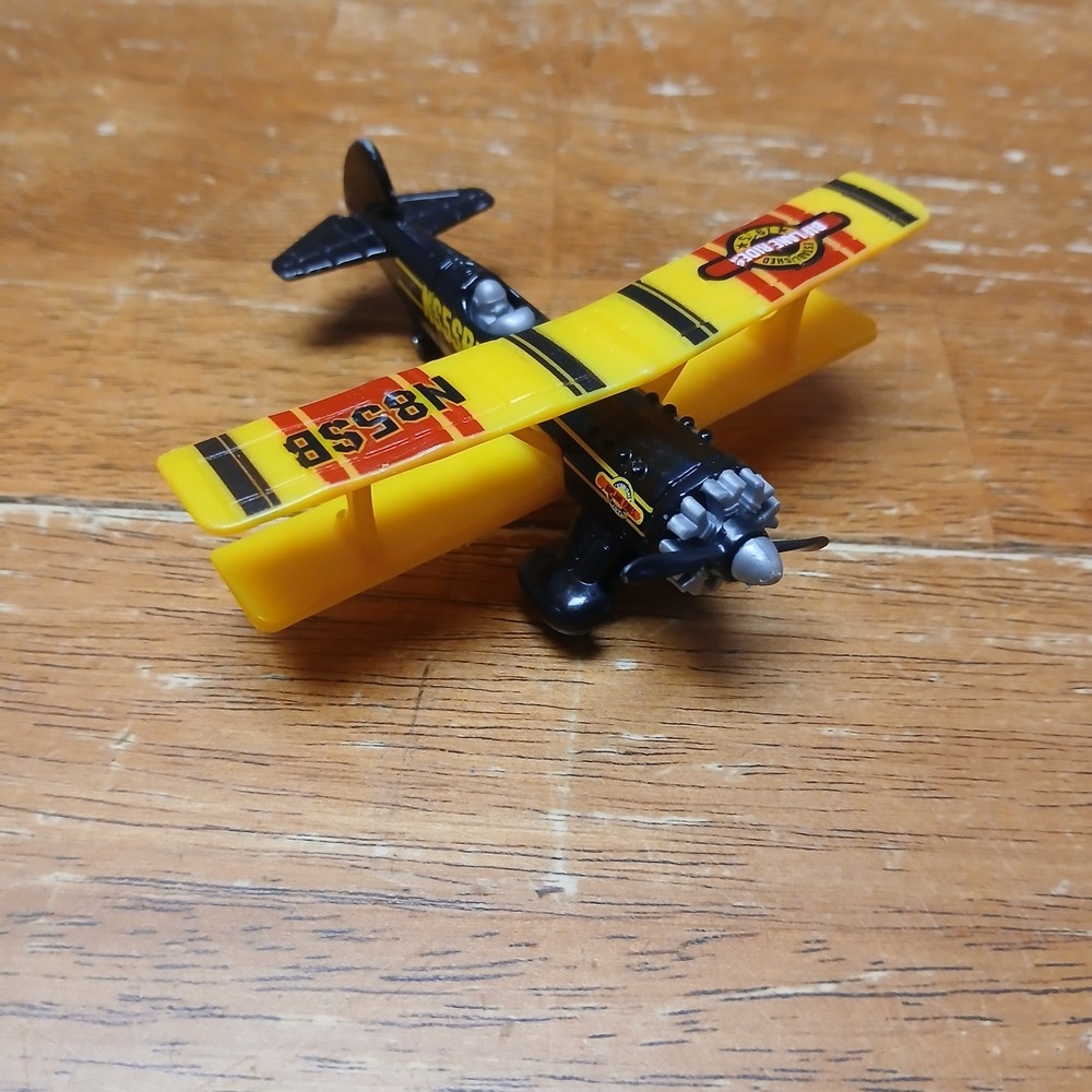 2009 Matchbox Sky Busters Dual Force Fighter "Biplane Rides" on‎ Wing